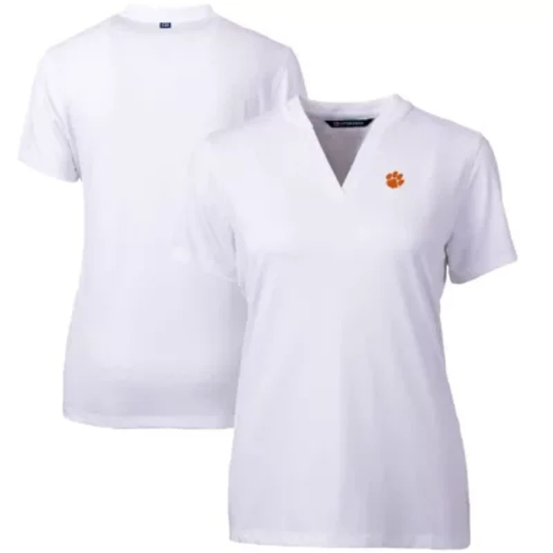 NCAA Clemson Tigers Forge Blade V-Neck Top