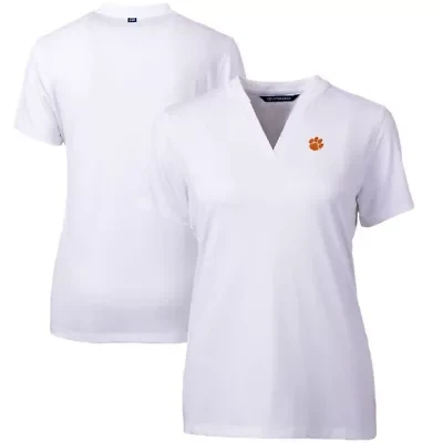 NCAA Clemson Tigers Forge Blade V-Neck Top