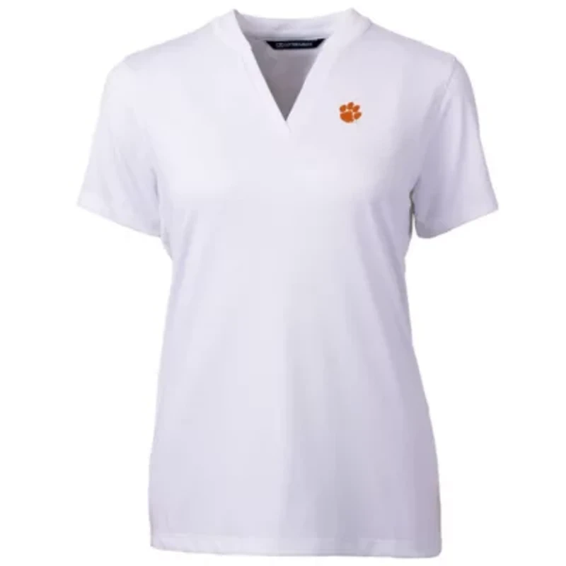 NCAA Clemson Tigers Forge Blade V-Neck Top