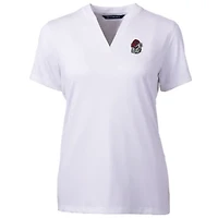 NCAA Georgia Bulldogs Forge Blade V-Neck Top