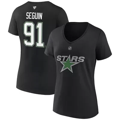 NHL Tyler Seguin Dallas Stars Special Edition 2.0 Name & Number V-Neck T-Shirt