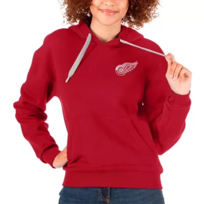 NHL Detroit Wings Primary Logo Victory Pullover Hoodie