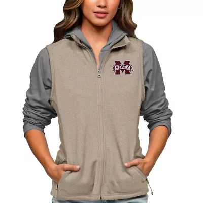 NCAA Mississippi State Bulldogs Course Full-Zip Vest