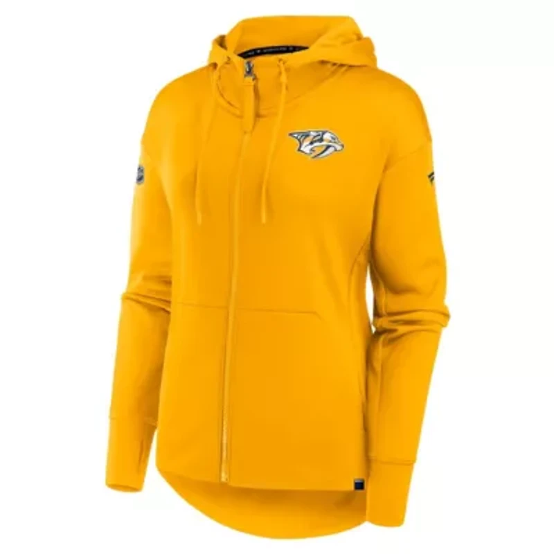 NHL Fanatics Nashville Predators Authentic Pro Scuba Full-Zip Hoodie