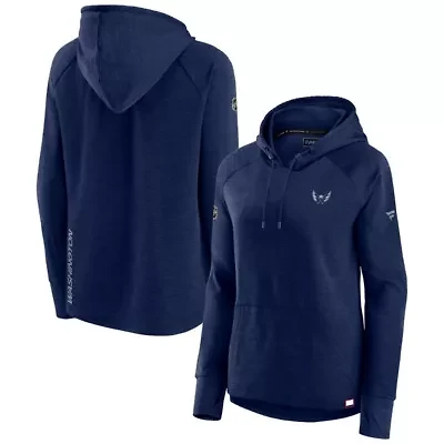 NHL Fanatics Washington Capitals Authentic Pro Pullover Hoodie