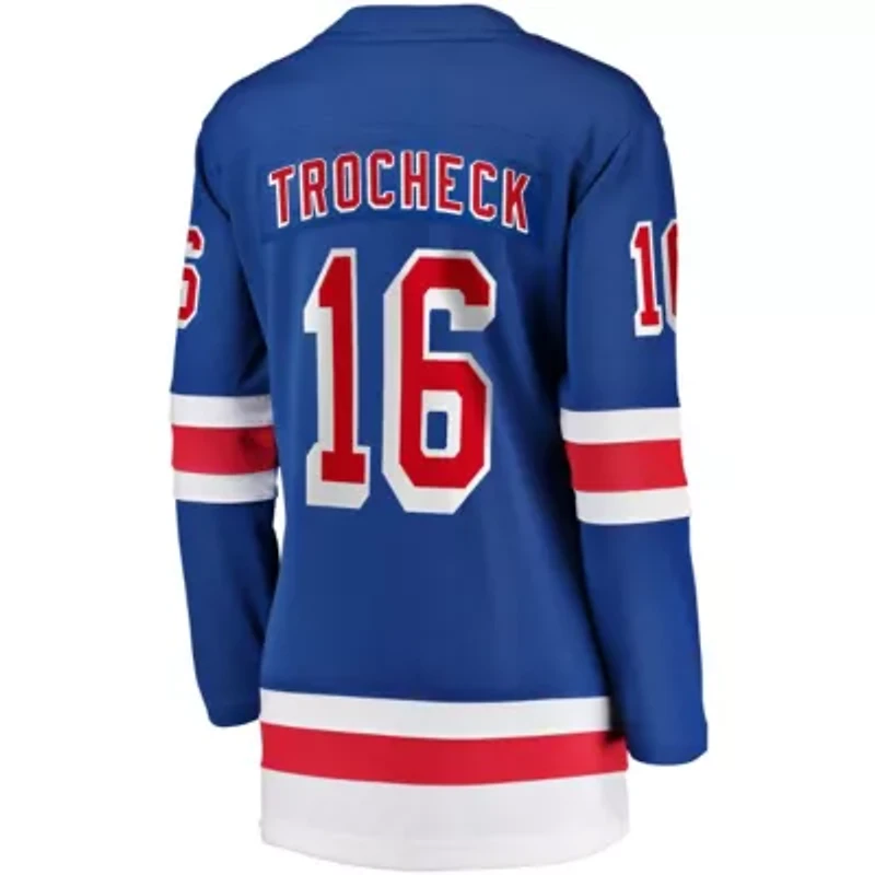 NHL Fanatics Vincent Trocheck New York Rangers Home Breakaway Player Jersey