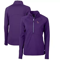 NCAA Clemson Tigers Adapt Eco Knit Stretch Recycled Half-Zip Pullover Top
