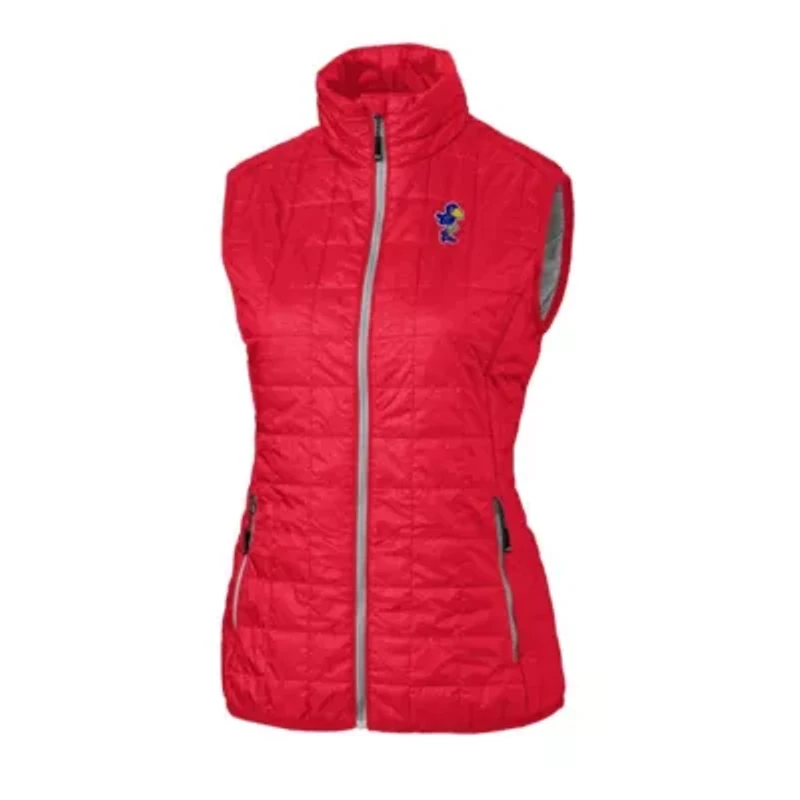 NCAA Kansas Jayhawks Vault Rainier PrimaLoft Eco Full-Zip Puffer Vest
