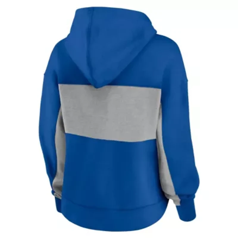 NHL Fanatics St. Louis Blues Filled Stat Sheet Pullover Hoodie