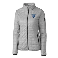 Columbia University NCAA Rainier Eco Insulated Puffer Full-Zip Jacket