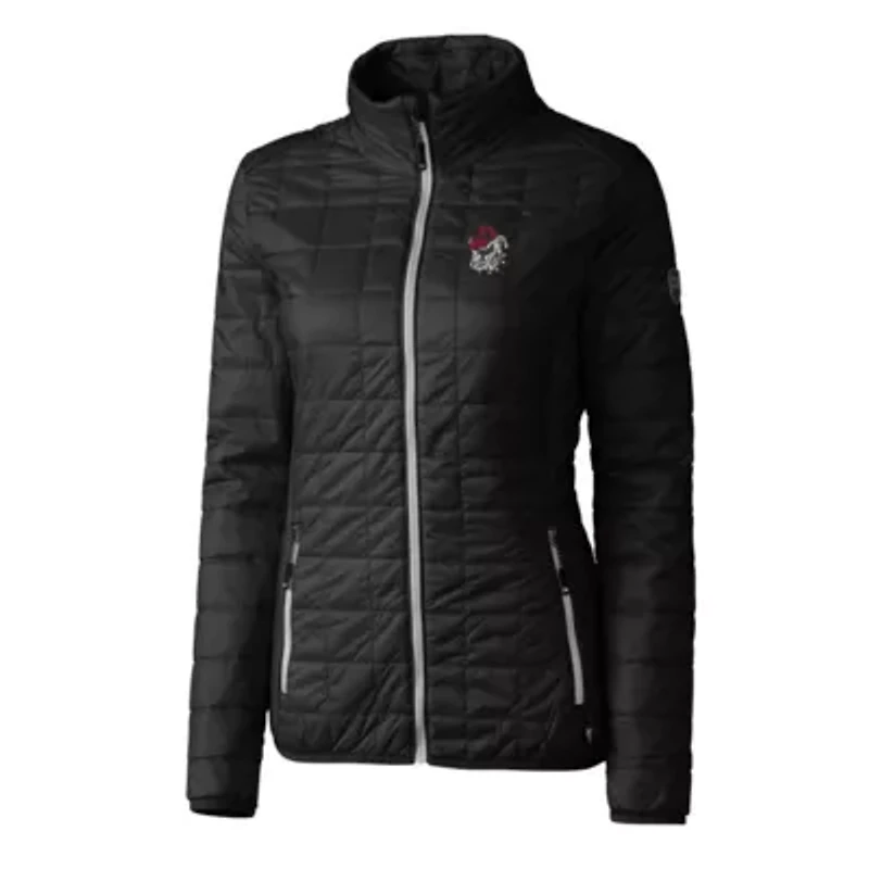 NCAA Georgia Bulldogs Rainier Eco Insulated Puffer Full-Zip Jacket