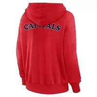 NHL Fanatics Washington Capitals Breakout Lace-Up Pullover Hoodie