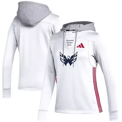 NHL Washington Capitals Refresh Skate Lace AEROREADY Pullover Hoodie