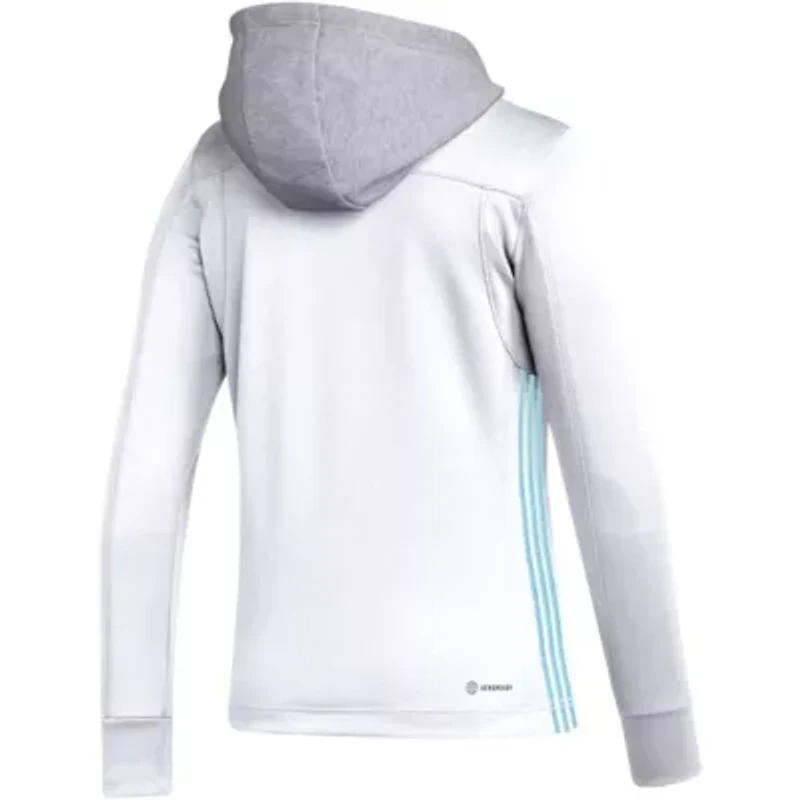 NHL Seattle Kraken Refresh Skate Lace AEROREADY Pullover Hoodie