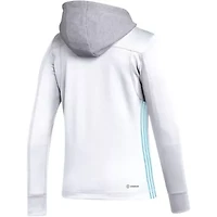 NHL Seattle Kraken Refresh Skate Lace AEROREADY Pullover Hoodie