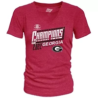NCAA Georgia Bulldogs 2022 SEC Football Conference s Locker Room V-Neck T-Shirt