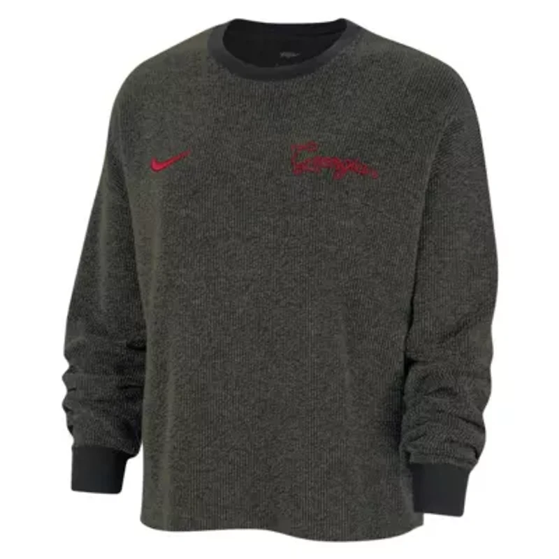 NCAA Nike Georgia Bulldogs Yoga Script Pullover Sweatshirt