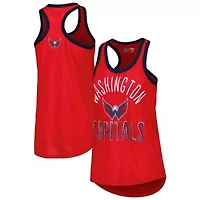 NHL Washington Capitals First Base Racerback Scoop Neck Tank Top