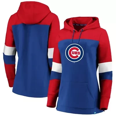 MLB Chicago Cubs Plus Colorblock Pullover Hoodie