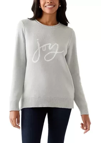 Women's Intarsia Pullover Sweater