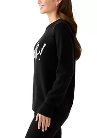 Petite Intarsia Pullover Sweater