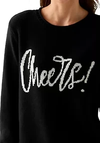 Petite Intarsia Pullover Sweater