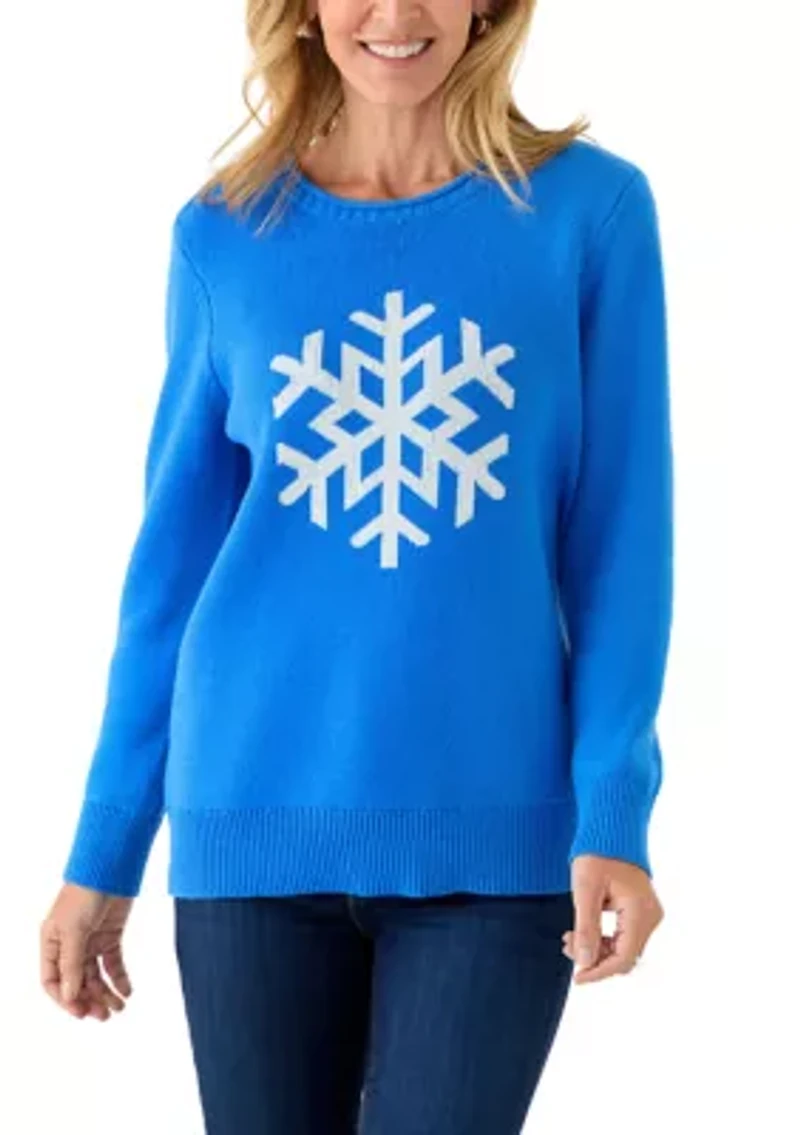 Women's Stitch Intarsia Sweater