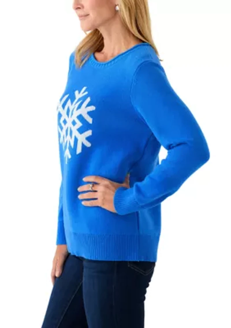Women's Stitch Intarsia Sweater