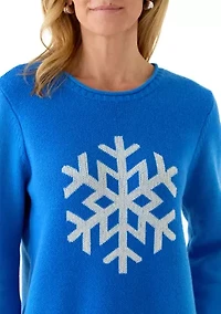 Women's Stitch Intarsia Sweater