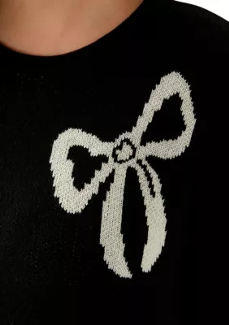 Plus Intarsia Pullover Sweater