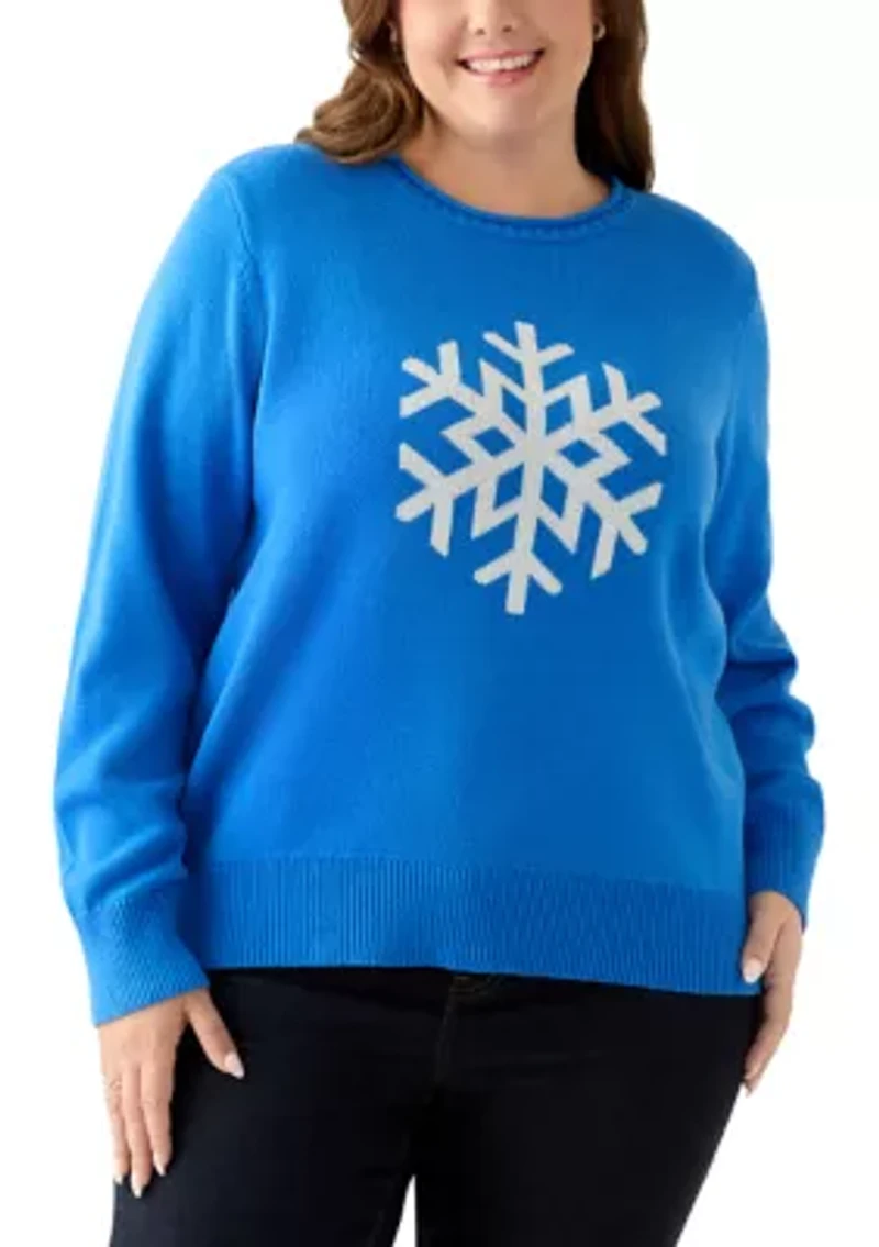 Women's Intarsia Pullover Sweater
