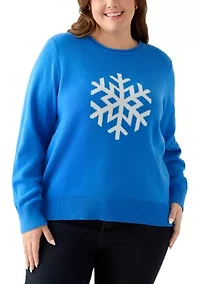 Women's Intarsia Pullover Sweater
