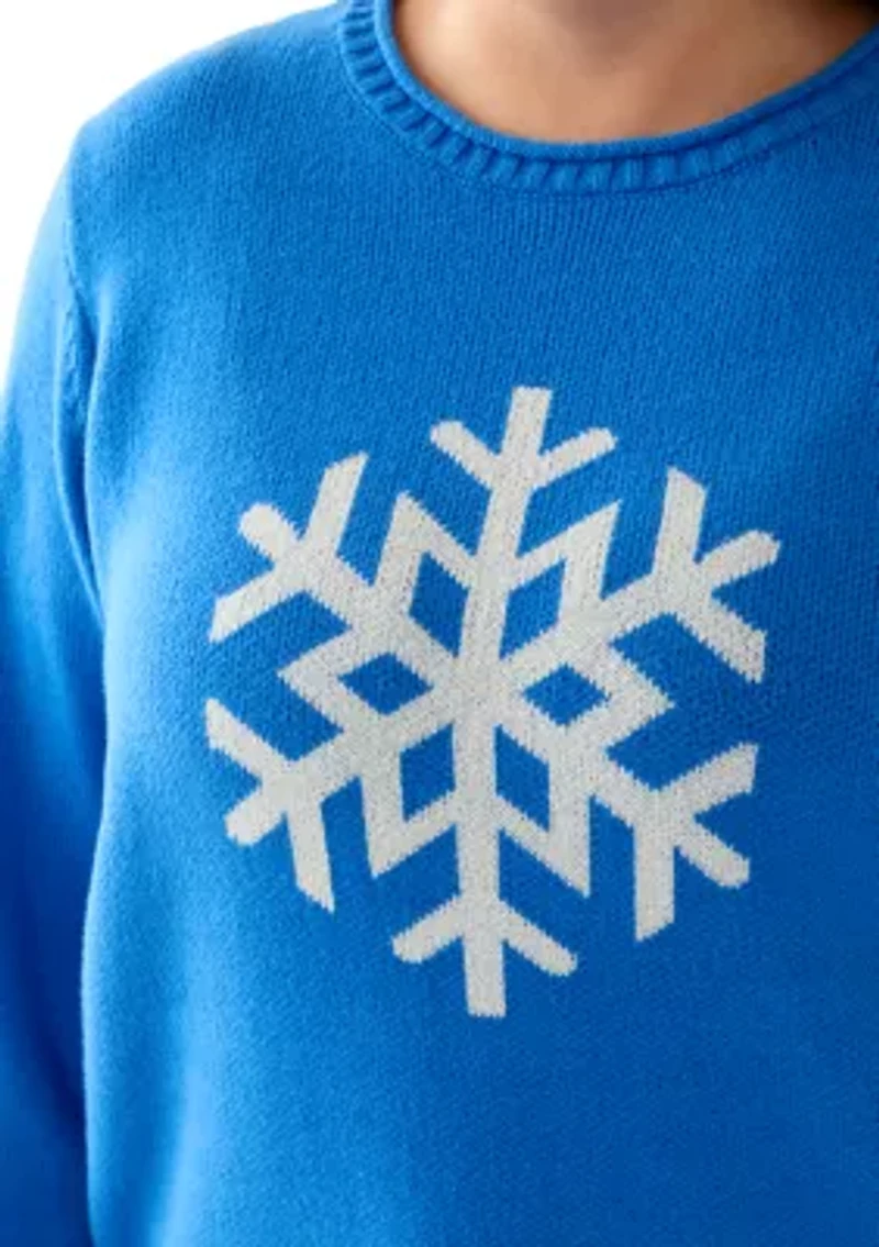 Women's Intarsia Pullover Sweater