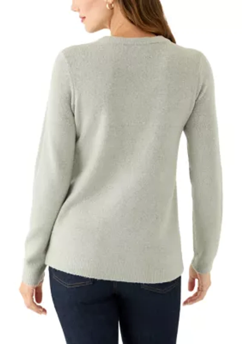 Women's Classic Easy Crew Neck Sweater