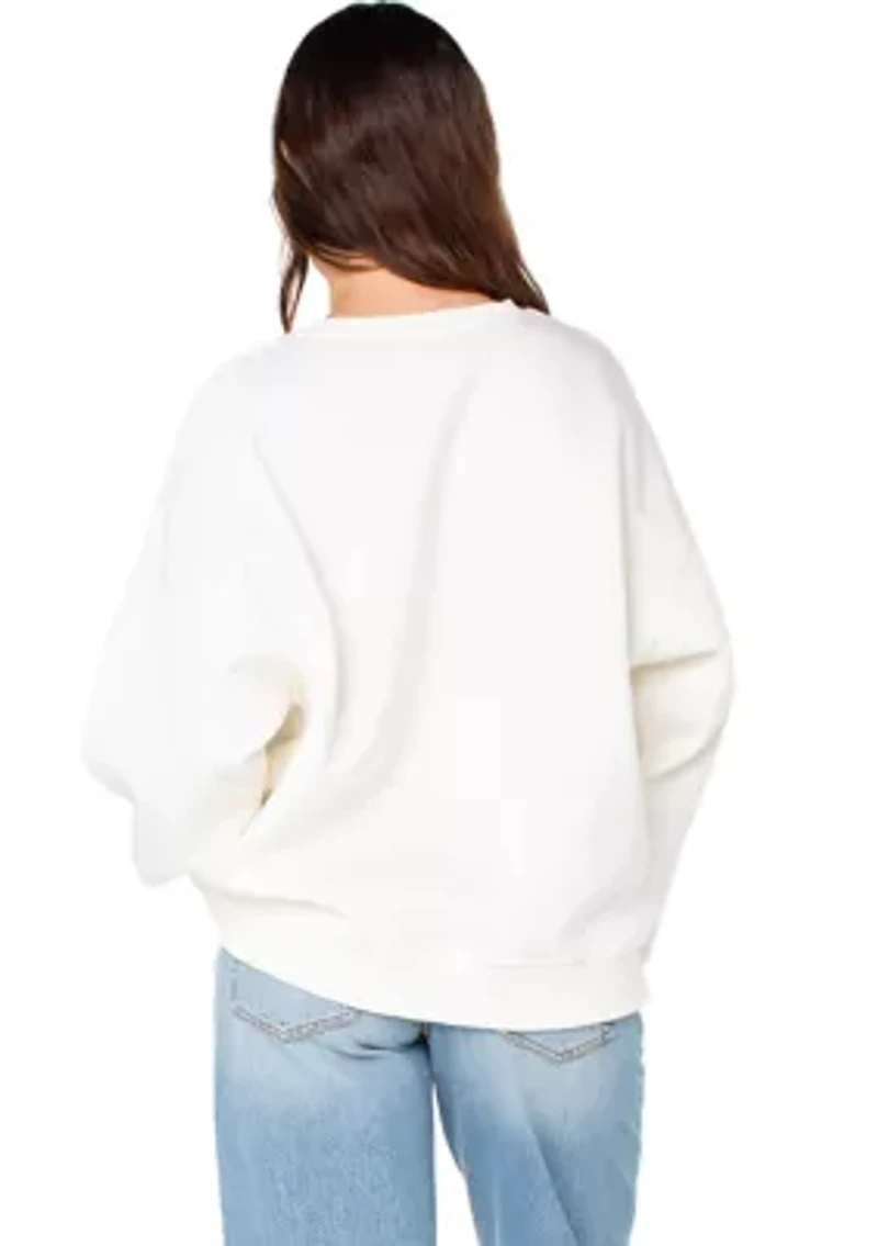 Women's Wavy Graphic Sweatshirt