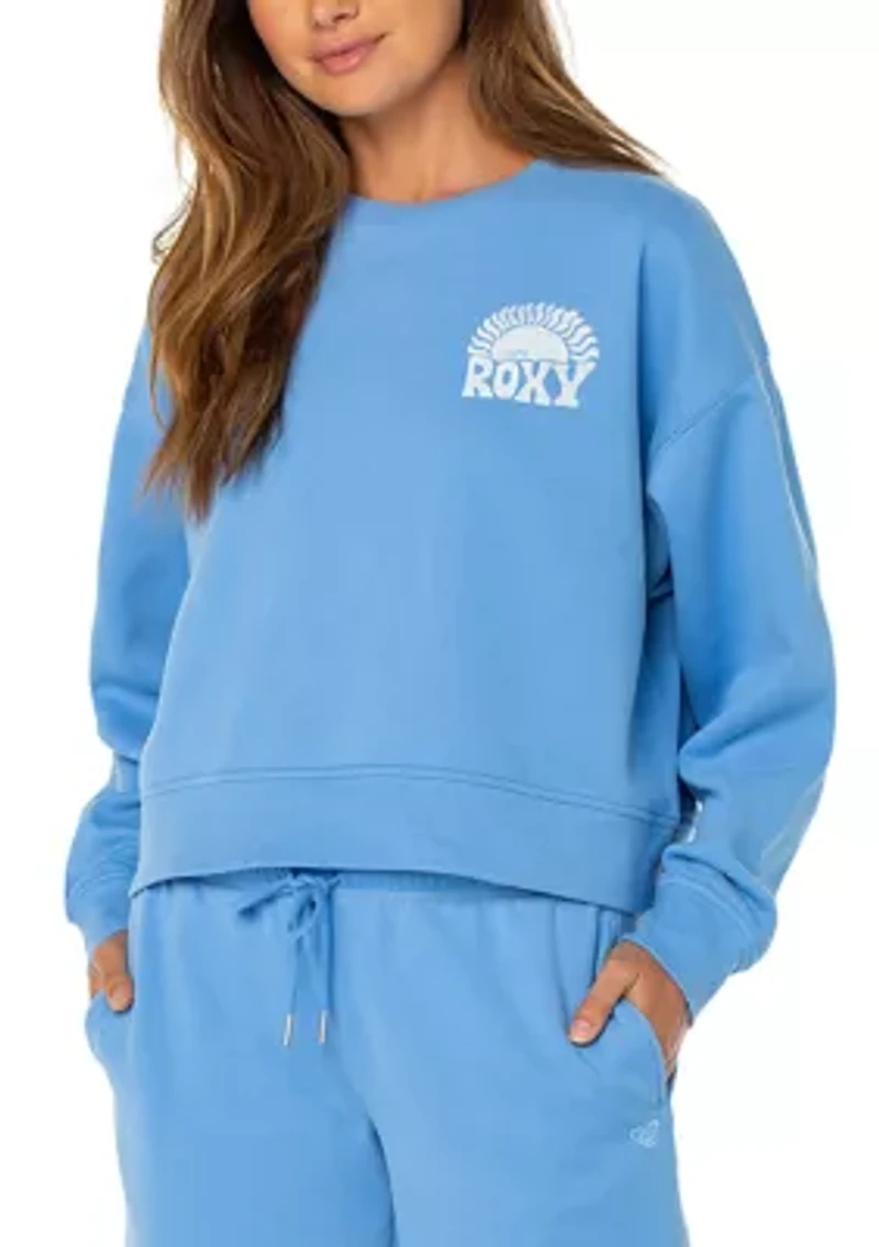 Marina Crew Graphic Pullover