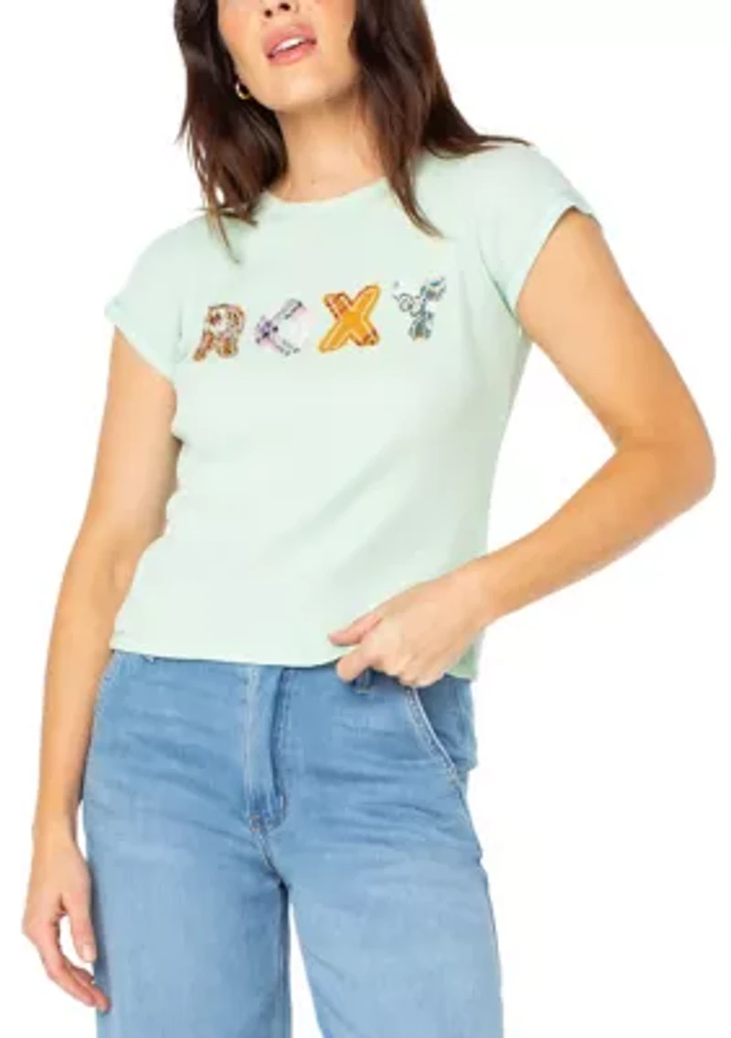 Women's Patchwork 90s Baby T-Shirt
