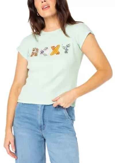 Women's Patchwork 90s Baby T-Shirt