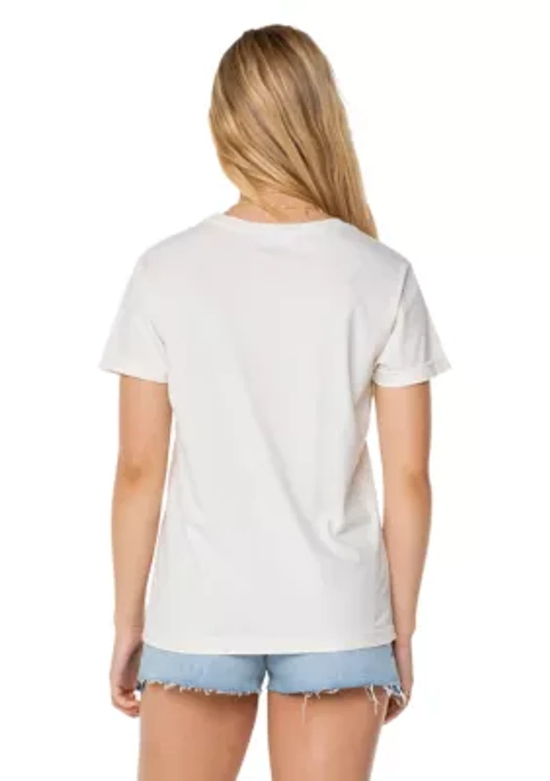 Women's Wave Stripe Graphic T-Shirt