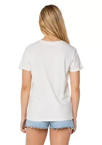 Women's Wave Stripe Graphic T-Shirt