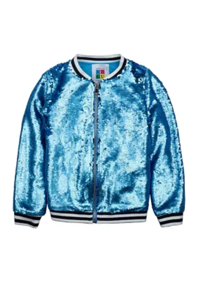 NCAA Jackson State Tigers Sequin Bomber Jacket
