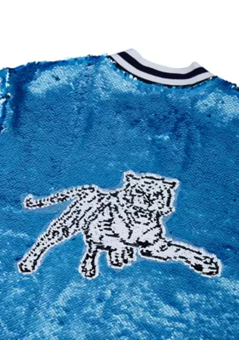 NCAA Jackson State Tigers Sequin Bomber Jacket
