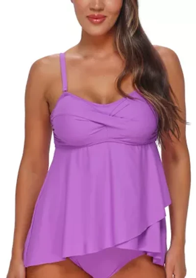 Molly Bandeau Tankini Swim Top