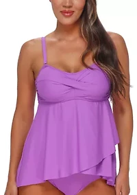 Molly Bandeau Tankini Swim Top