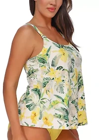 Isla Soleil Crepe Tankini