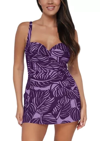 Mystic Palms Swim Dress