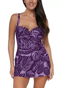 Mystic Palms Swim Dress