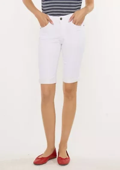 BERRY ESSENTIALS MID RISE BERMUDA SHORTS