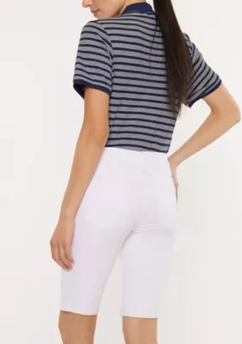 BERRY ESSENTIALS MID RISE BERMUDA SHORTS