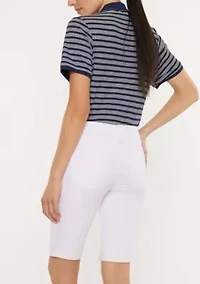 BERRY ESSENTIALS MID RISE BERMUDA SHORTS